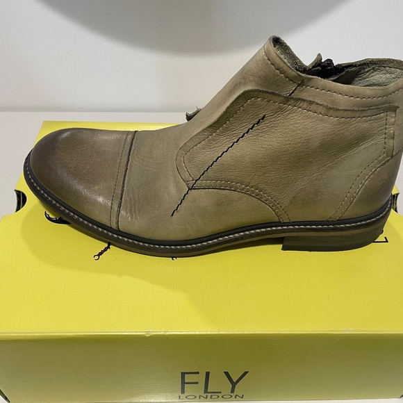 Fly London Hale Low Cap Toe Boot main image 10
